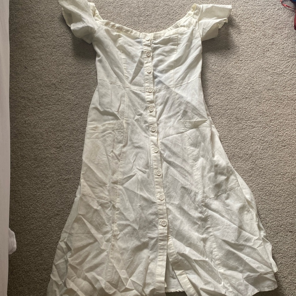 Forever 21 white off the shoulder dress